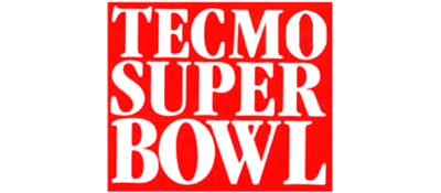 Tecmo Super Bowl - Clear Logo Image