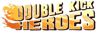 Double Kick Heroes - Clear Logo Image