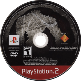 Shadow of the Colossus - Disc Image