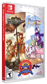 Prinny Presents NIS Classics Volume 1: Phantom Brave: The Hermuda Triangle Remastered / Soul Nomad & the World Eaters - Box - 3D Image