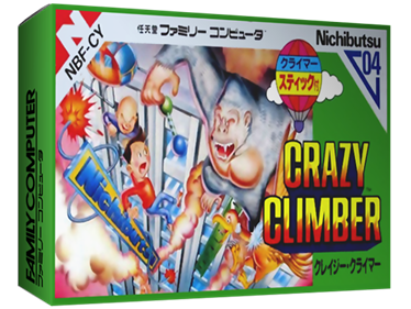 Crazy Climber - Box - 3D Image