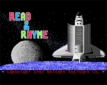Read & Rhyme - Screenshot - Game Title Image