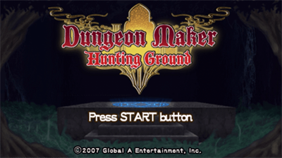 Dungeon Maker: Hunting Ground - Screenshot - Game Title Image
