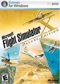 Microsoft Flight Simulator X: Deluxe Edition - Box - Front Image