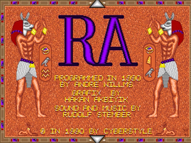 The Curse of Ra - Screenshot - Game Title Image