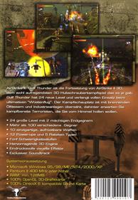 AirStrike II: Gulf Thunder - Box - Back Image