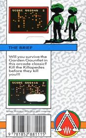 Killapede - Box - Back Image