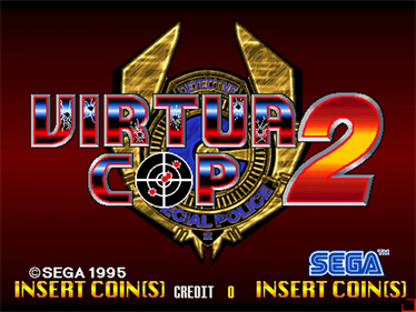 Virtua Cop 2 - Screenshot - Game Title Image