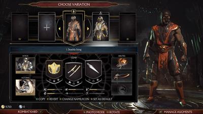 Mortal Kombat 11 - Screenshot - Game Select