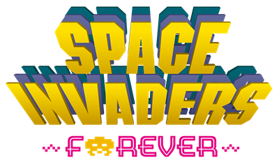 Space Invaders Forever - Clear Logo Image