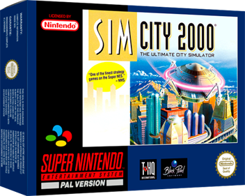 SimCity 2000: The Ultimate City Simulator - Box - 3D Image