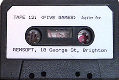 Five Compact Games - Cart - Front Image