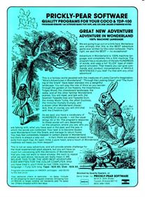 Adventure in Wonderland - Advertisement Flyer - Front Image