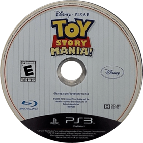 Toy Story Mania - Disc Image