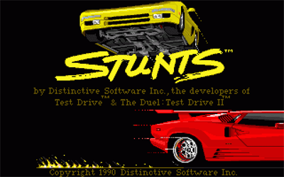 Stunts - Screenshot - Game Title Image