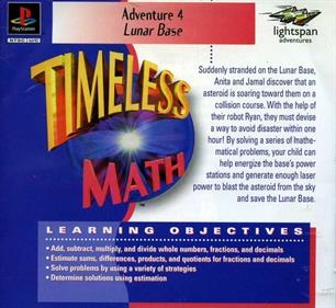 Timeless Math: Adventure 4: Lunar Base