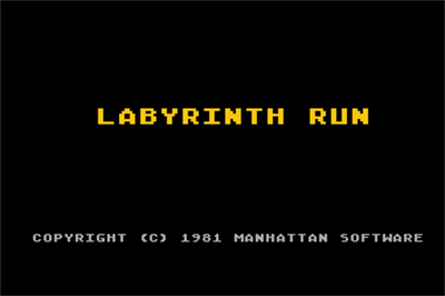 Labyrinth Run - Screenshot - Game Title Image