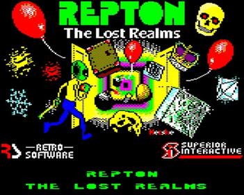 Repton: The Lost Realms - Screenshot - Game Title Image