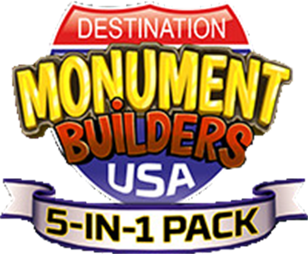 5-in-1 Pack: Monument Builders: Destination USA - Clear Logo Image
