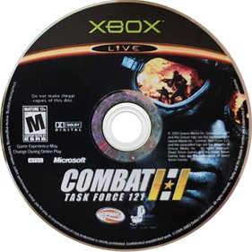 Combat: Task Force 121 - Disc Image