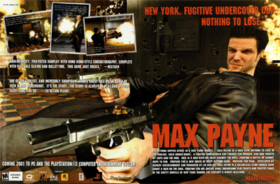 Max Payne - Advertisement Flyer - Front Image