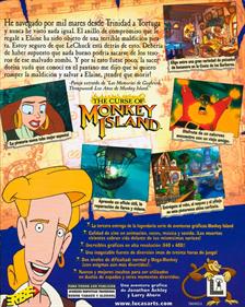 The Curse of Monkey Island - Box - Back Image