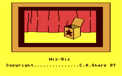 Wiz Biz - Screenshot - Game Title Image