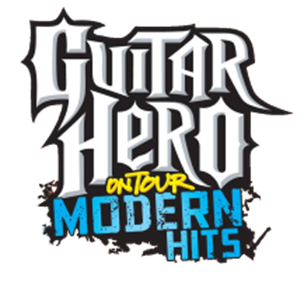 Guitar Hero: On Tour: Modern Hits - Clear Logo Image