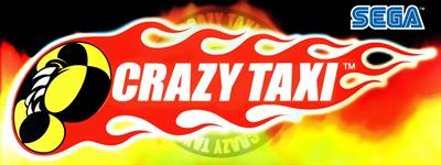 Crazy Taxi - Arcade - Marquee Image