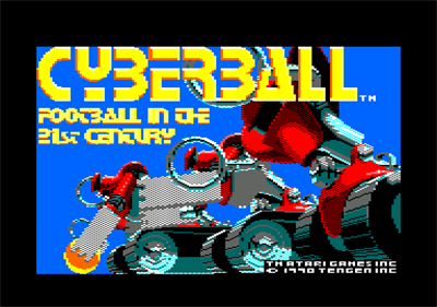 Cyberball - Screenshot - Game Title Image