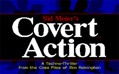 Sid Meier's Covert Action - Screenshot - Game Title Image