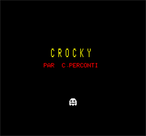 Crocky - Screenshot - Game Title Image