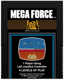 Mega Force - Fanart - Cart - Front Image