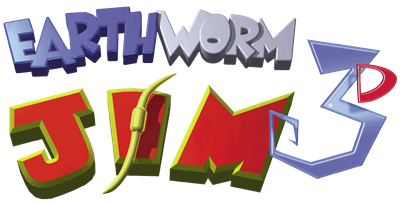 Earthworm Jim 3D - Clear Logo Image