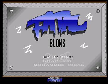 Fatal Blows - Screenshot - Game Title Image