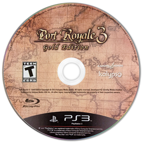 Port Royale 3: Gold Edition - Disc Image