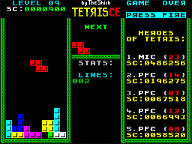 Tetris Championship Edition - Screenshot - Gameplay Image