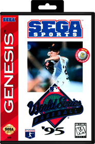 World Series Baseball '95 - Box - Front - Reconstructed Image