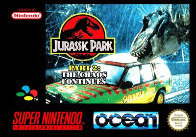 Jurassic Park Part 2: The Chaos Continues - Box - Front Image