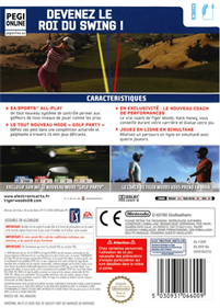 Tiger Woods PGA Tour 09 All Play - Box - Back Image