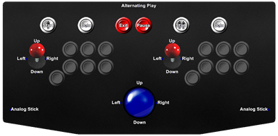 Poolshark - Arcade - Controls Information Image