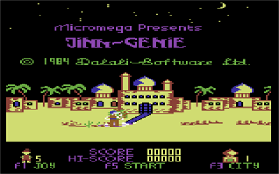 Jinn Genie: Arabia Mania - Screenshot - Game Title Image