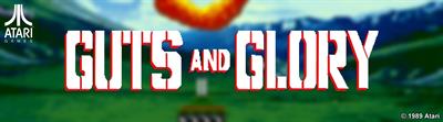 Guts n' Glory - Arcade - Marquee Image