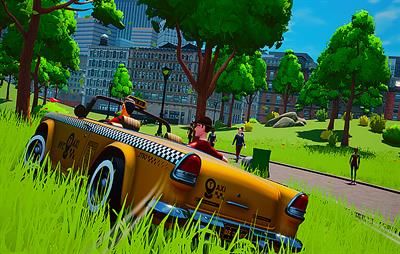 Taxi Chaos - Screenshot - Gameplay Image