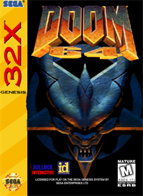 DOOM 64 32X - Box - Front Image