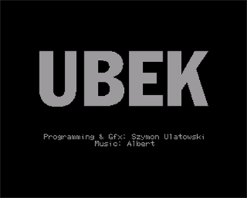 Ubek - Screenshot - Game Title Image