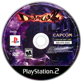 Devil May Cry 2 - Disc Image