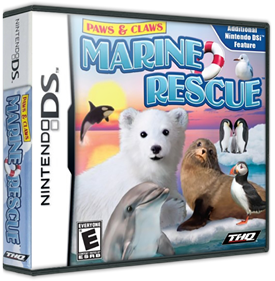 Paws & Claws: Marine Rescue - Box - 3D Image