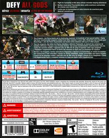 God Eater 2: Rage Burst - Box - Back Image