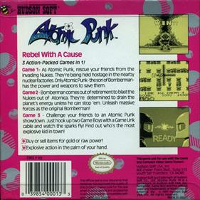 Atomic Punk - Box - Back Image